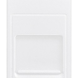 Presa RJ45 Cat6 UTP con portello bianco