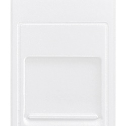 Presa RJ45 Cat6 UTP con portello antipolvere bianco cablaggio universale T568A/B