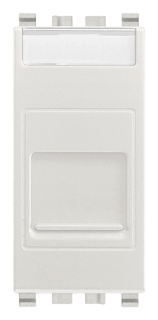 Presa RJ45 Cat6 UTP con portello antipolvere cablaggio universale T568A/B per rete dati