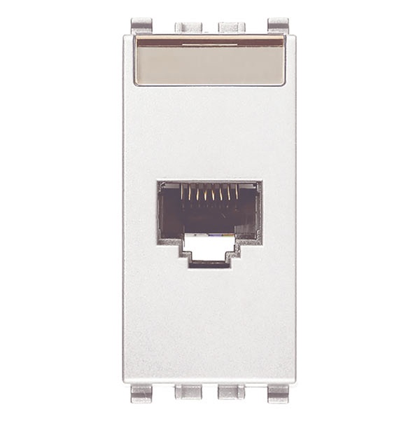 Presa RJ45 Netsafe Cat5e UTP bianco