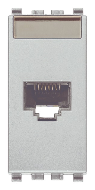 Presa RJ45 Netsafe Cat5e UTP 8 contatti cablaggio universale T568A/B Next