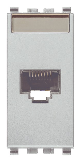 Presa RJ45 Netsafe Cat6 FTP schermata 8 contatti cablaggio universale T568A/B per rete dati