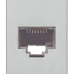 Presa RJ45 Netsafe Cat6 FTP schermata 8 contatti cablaggio universale T568A/B per rete dati