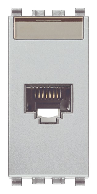 Presa RJ45 Netsafe Cat5e UTP 8 contatti morsetti incisione isolante cablaggio universale T568A/B per rete dati