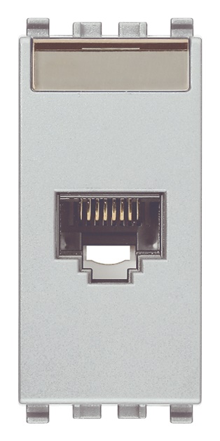 Presa RJ45 Netsafe Cat6 UTP 8 contatti cablaggio universale T568A/B morsetti 110
