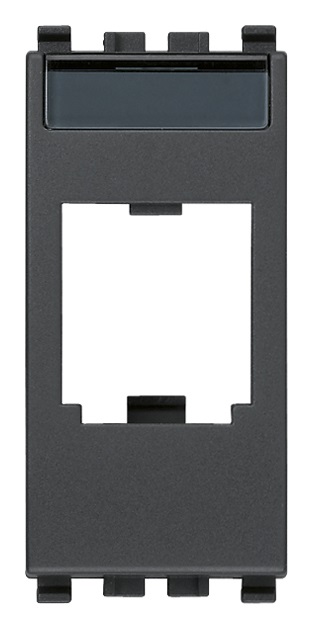 Adattatore Mini-Com Panduit Antracite Eikon 