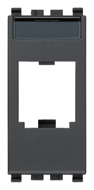 Adattatore MINI-COM Panduit grigio per moduli connettività rete