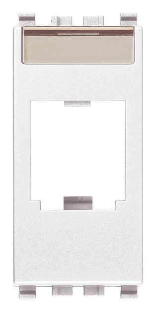 Adattatore MINI-COM Panduit bianco per moduli connettività rete