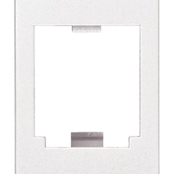 Adattatore MINI-COM Panduit bianco