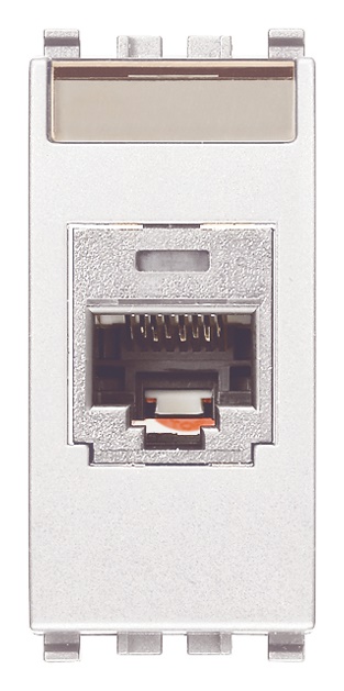 Presa RJ45 Panduit Cat5e UTP 8 contatti cablaggio universale bianco