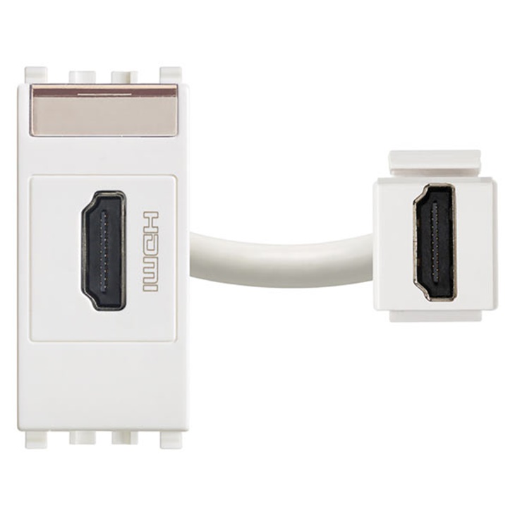 Presa HDMI bianco