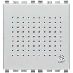 Suoneria elettronica 3 sequenze sonore regolabili 12V per impianti elettrici Next 2 moduli