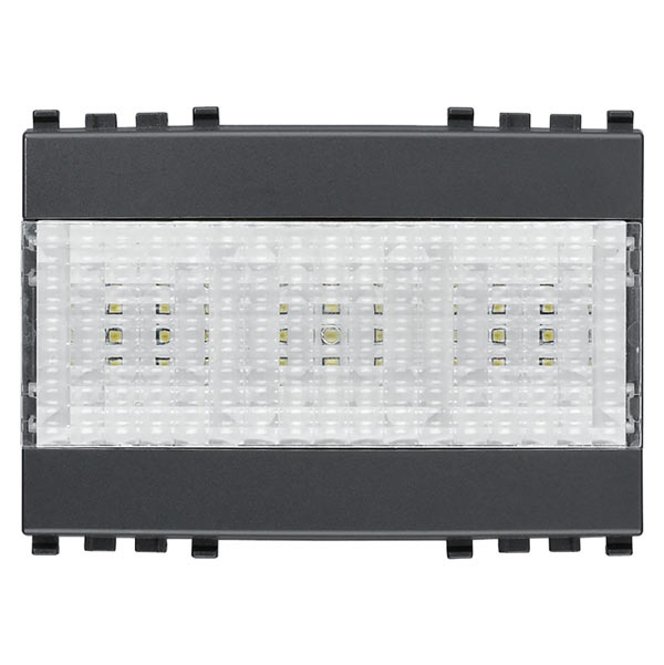 Lamp. emergenza LED 3M 120-230V grigio