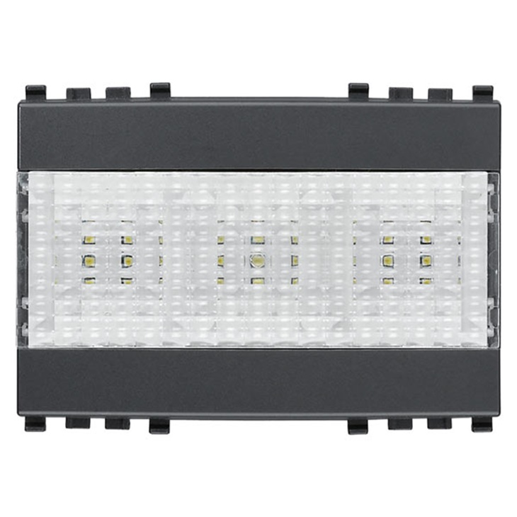 Lamp. emergenza LED 3M 120-230V grigio