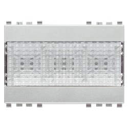 Lampada emergenza LED alta efficienza 3 moduli 120-230V autonomia 1 ora