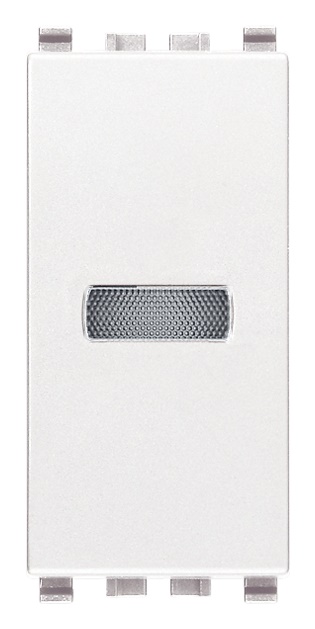 Spia diffusore segnalazione bianco per unità industriale senza alimentazione