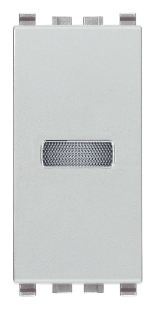 Spia diffusore bianco Next unità segnalazione industriale senza modulo