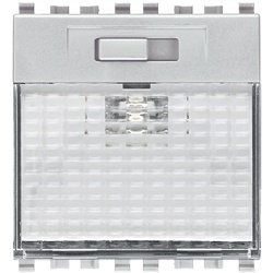 Lampada segnapasso LED 230V Next regolabile 3 livelli 2 moduli alta efficienza