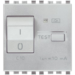 Interruttore magnetotermico differenziale 1P+N C10 10mA protezione impianti domestici