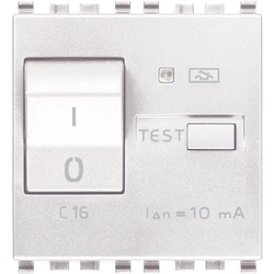 Interruttore MTDiff 1P+N C16 10mA bianco