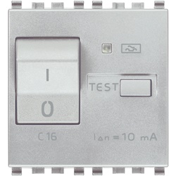 Interruttore magnetotermico differenziale 1P+N C16 10mA protezione impianti domestici