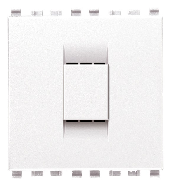 Sensore elettronico umidità attivo 0-10V/4-20mA alimentazione 12-24V bianco domotica