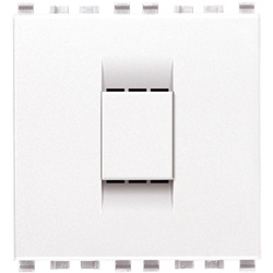 Sensore elettronico umidità attivo 0-10V/4-20mA alimentazione 12-24V bianco domotica