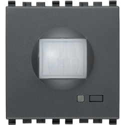 Rivelatore IR domotico grigio 2 moduli movimento infrarossi passivi