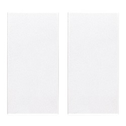 Tasto 1M com. radiofrequenza bianco 2pz