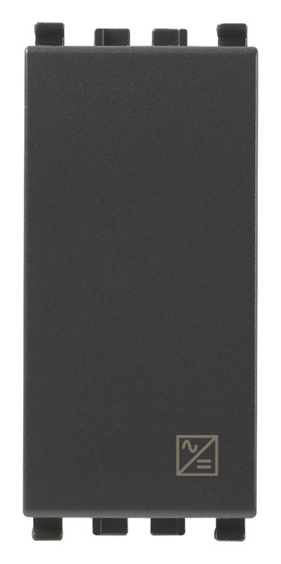 Alimentatore 32Vdc 100mA 1 modulo grigio per alimentazione elettronica
