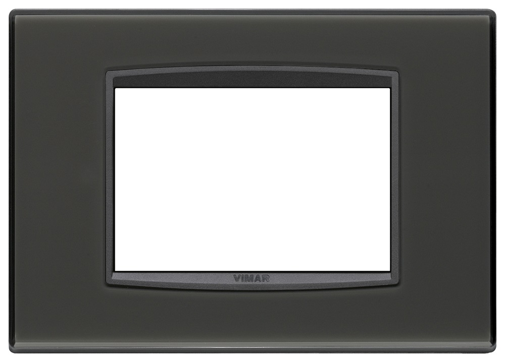 Placca Classic 3M Reflex antracite Eikon 