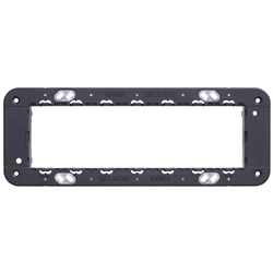 Supporto 7 moduli con viti per scatole 6/7 moduli montaggio rapido
