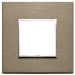 Placca 2M bronzo scuro