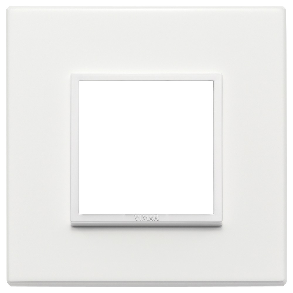 Placca 2M bianco totale