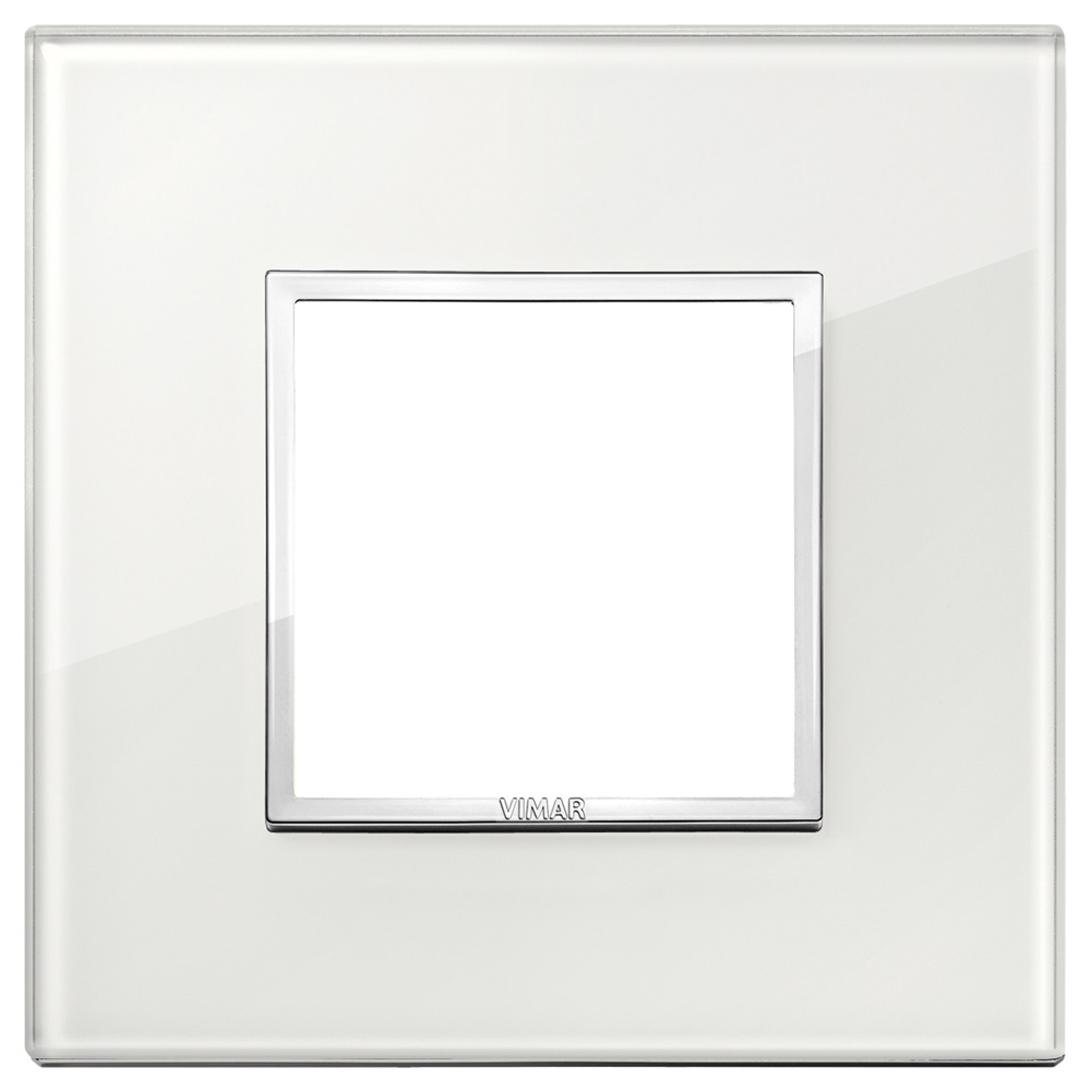 Placca 2M bianco diamante