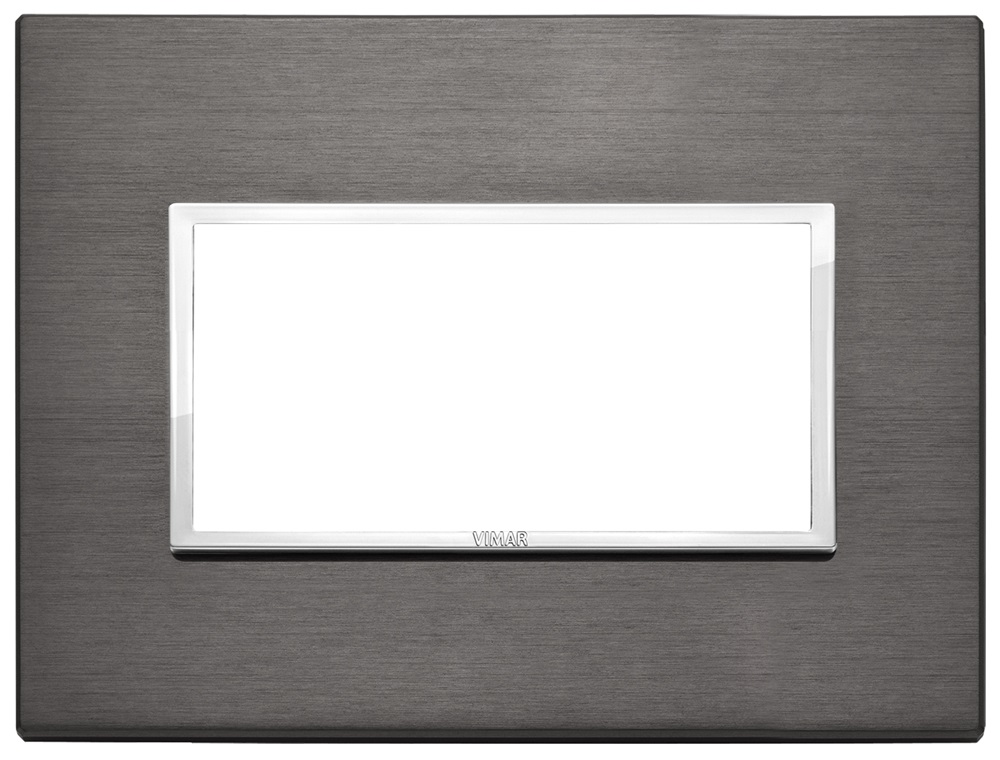 Placca 4M grigio lava Eikon 