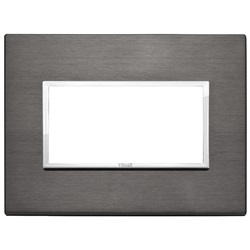 Placca 4M grigio lava Eikon 