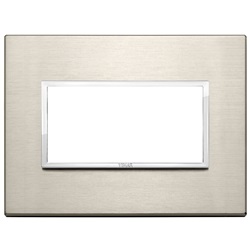 Placca 4M bronzo chiaro Eikon 