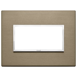 Placca 4M bronzo scuro