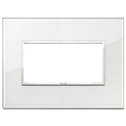 Placca 4M bianco diamante