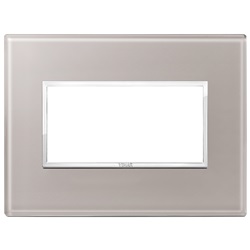 Placca 4M grigio perla