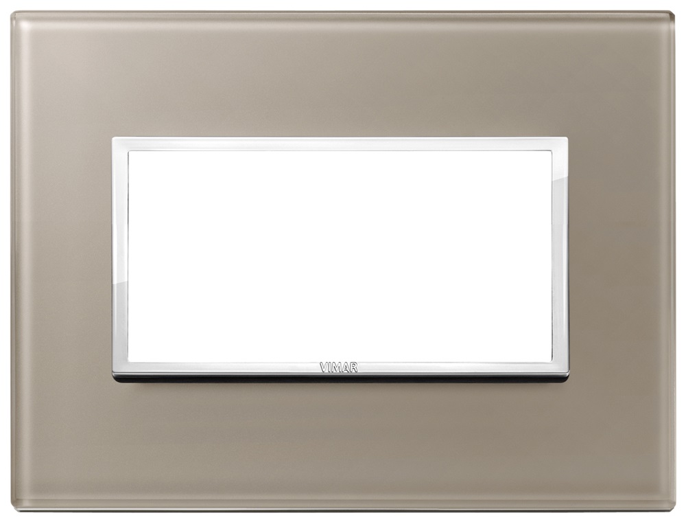 Placca 4M opale bruno