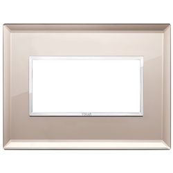 Placca 4M specchio bronzato