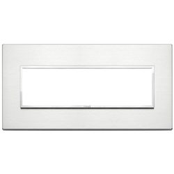 Placca 7M alluminio brillante