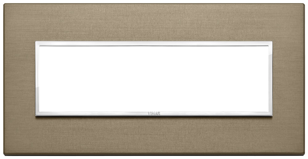 Placca 7M bronzo scuro