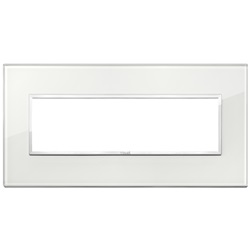 Placca 7M bianco diamante