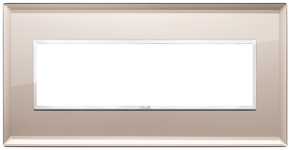 Placca 7M specchio bronzato