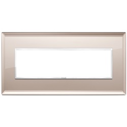 Placca 7M specchio bronzato