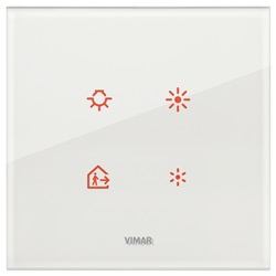 Placca 2M bianco diamante