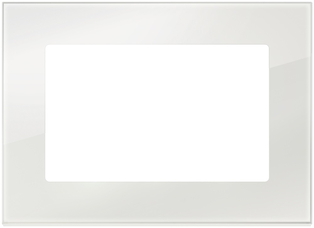 Placca 10in bianco diamante